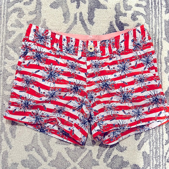 Lilly Pulitzer ‘She’s A Firecracker’ Glow in the Dark Shorts Shorts